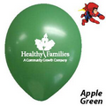 11" Decorator Apple Green Latex Balloons